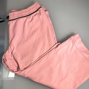 Mexx Capris actileisure pink with black tie